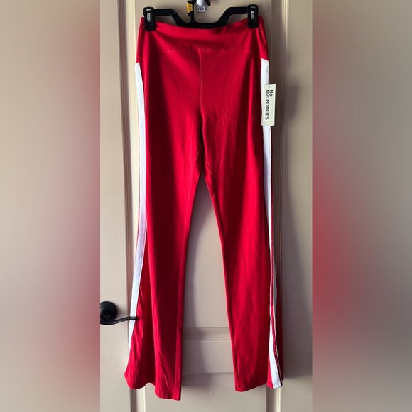 No boundaries Women pants red with White Stripe - Picture 1 of 8